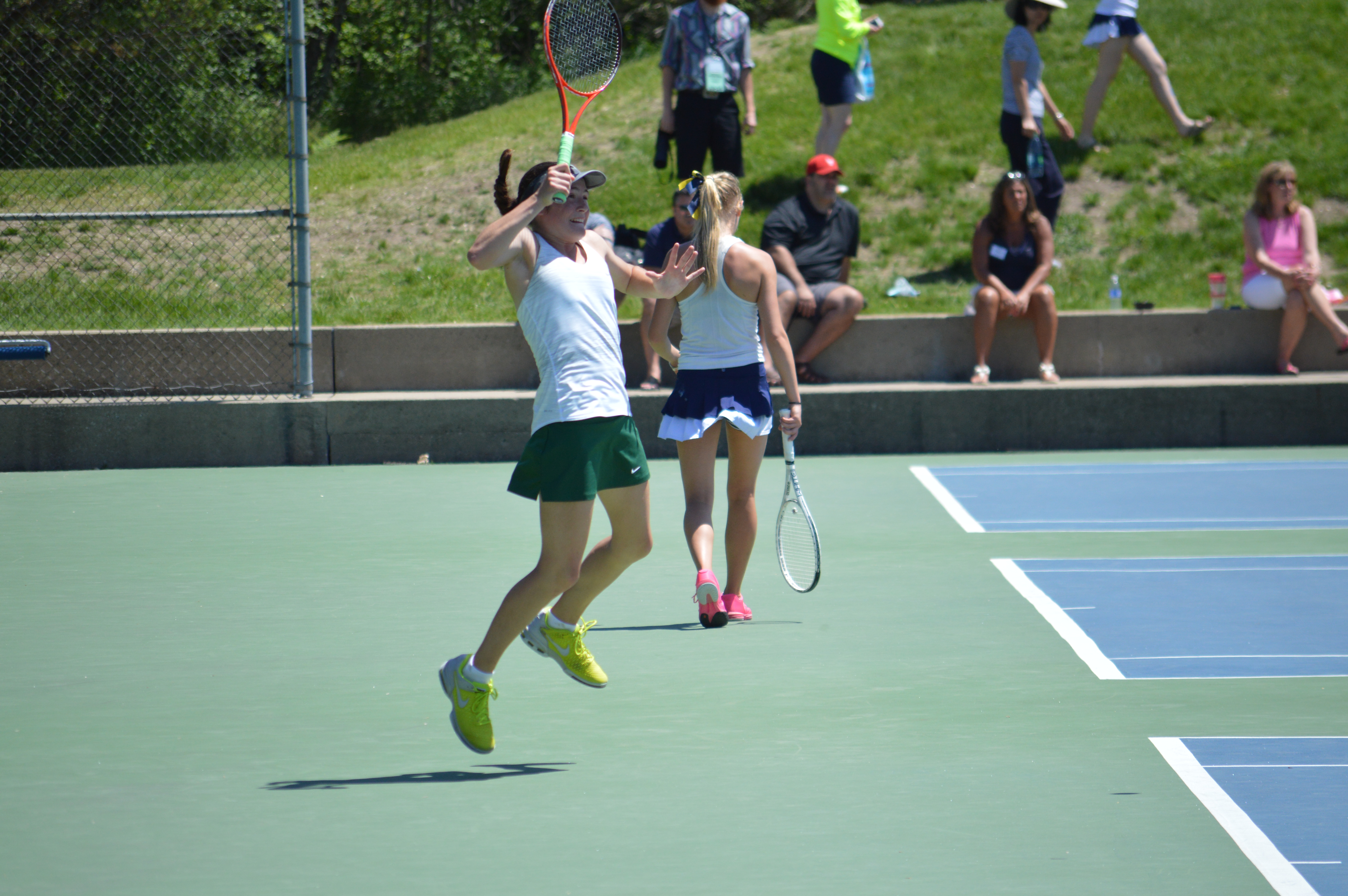 Wrap-up of girls varsity tennis
