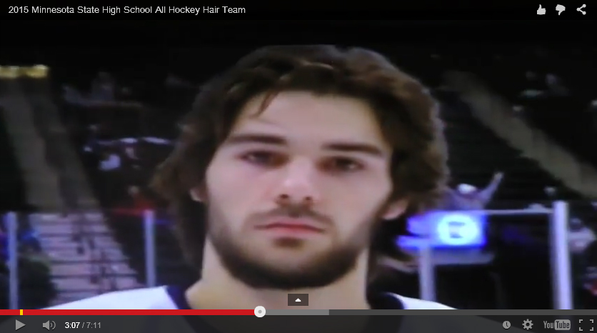 Let your love flow: 2015 hockey hair video is released 