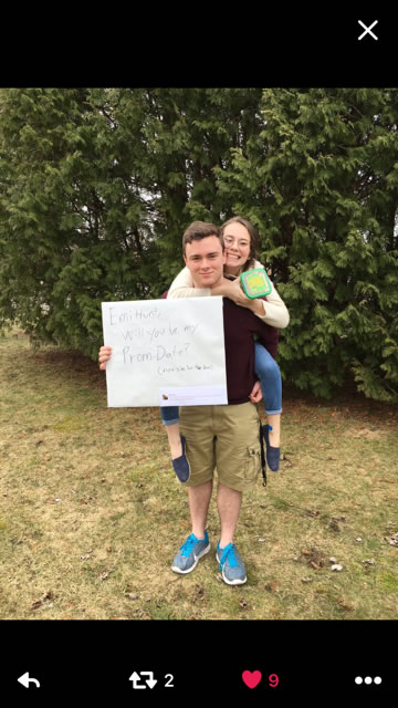 Go big or go home: Promposal edition