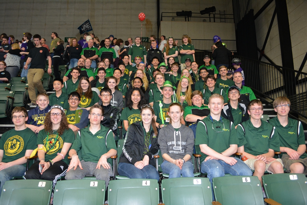 The Charge takes on other robotics team in Michigan