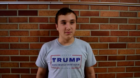 Watch: Students react to Trump winning election